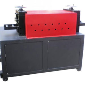 Busbar metal belt material straighten leveling machine