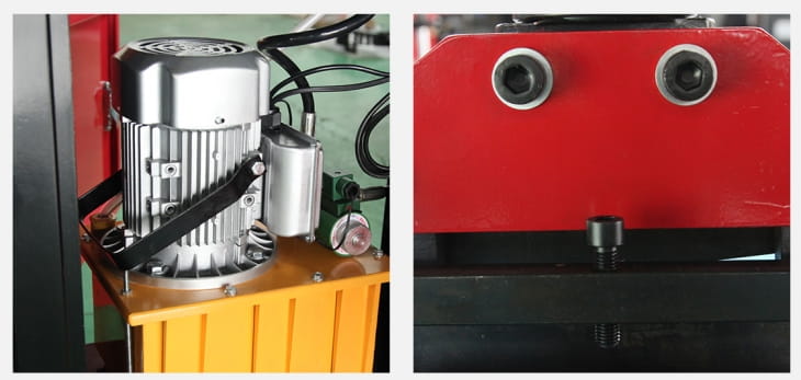 Simple busbar shearing punching bending machine Structure and Components-2