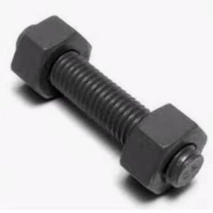 Stud bolts threaded rod double ends nuts assembly machine